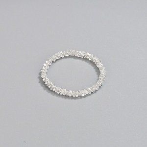 Flexible/stretch Sparkling Stone ring